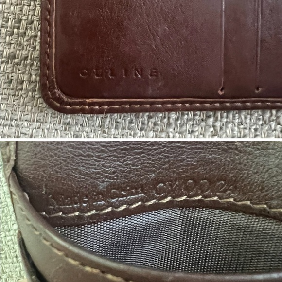 Celine Macadam Denim Kisslock Wallet - Picture 8 of 9